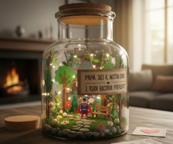 Dono creativo per il papà: ecco le nuove idee