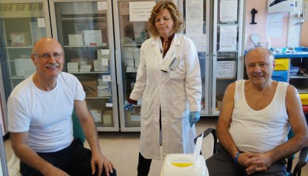 Quella foto in canottiera con il direttore