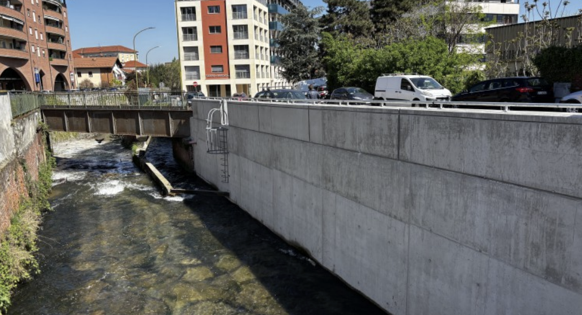 Finanziato il muro del rio Torto