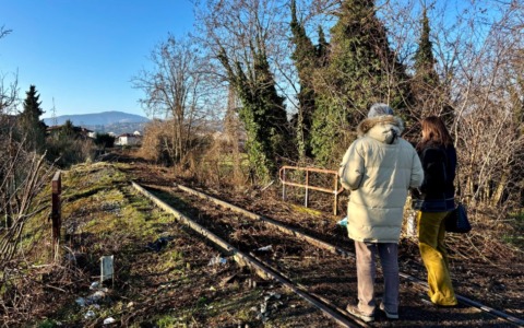 A spron battuto verso la ciclovia a Torre San Giorgio