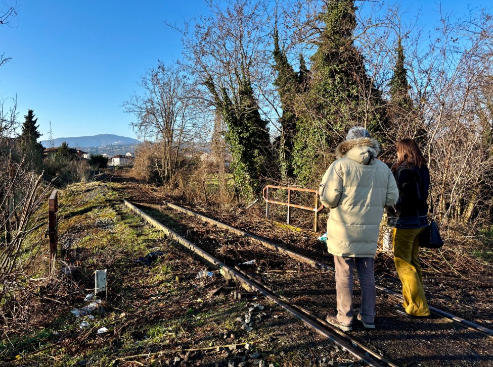 A spron battuto verso la ciclovia a Torre San Giorgio