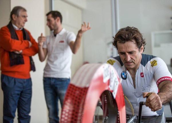 Zanardi e quegli ori olimpici costruiti in palestra a Saluzzo