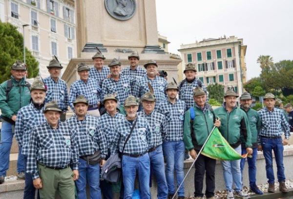 All’adunata di genova, con la Monviso hanno sfilato anche gli Artiglieri dell’Aosta