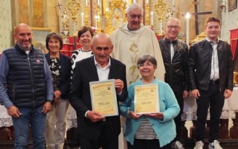 Corpi Santi, festa in Confraternita a Lagnasco