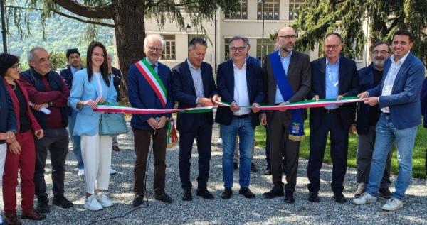 Dronero, piazza Marconi torna al passato
