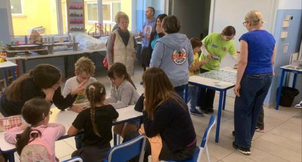 Novanta bambini e insegnanti per l’Erasmus Day