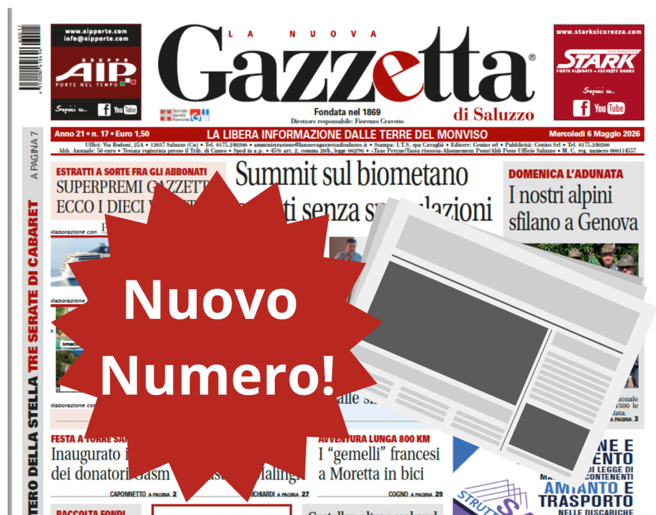 Nuovo Numero del 6 maggio in Edicola