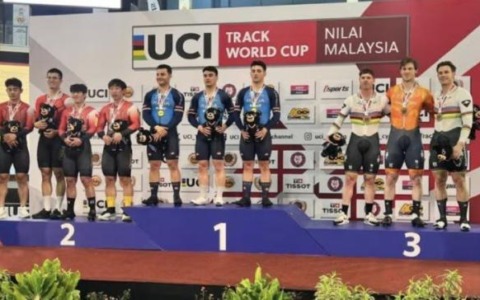 Il pistard minuta trionfa in Malesia