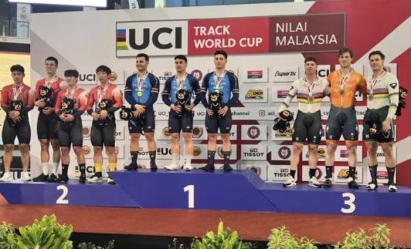 Il pistard minuta trionfa in Malesia