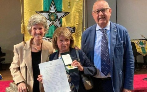 Rosanna Lorenzati premiata Maestra del Lavoro per Galfrè