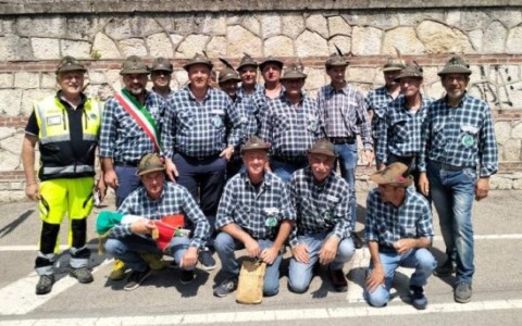 Weekend con le penne nere a Barge