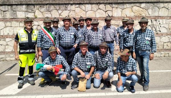 Weekend con le penne nere a Barge