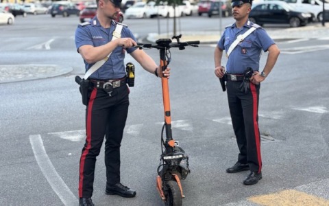 Sequestrato a Saluzzo il “super-monopattino”