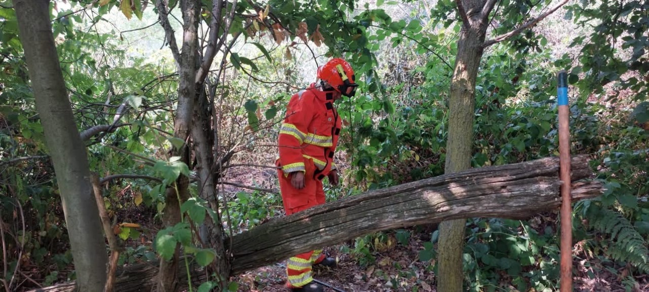 Vasto incendio tra Bagnolo e Barge: andato in fumo 1 ettaro