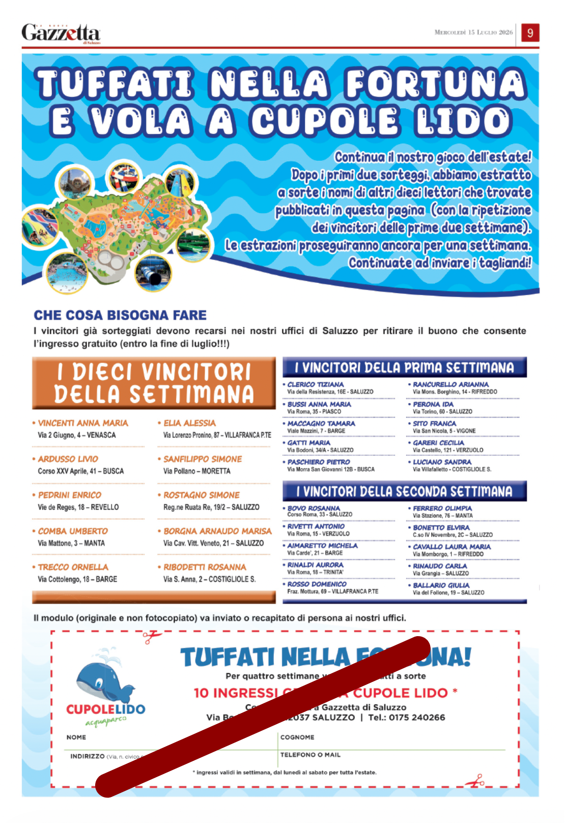concorso cupole due vicnitori