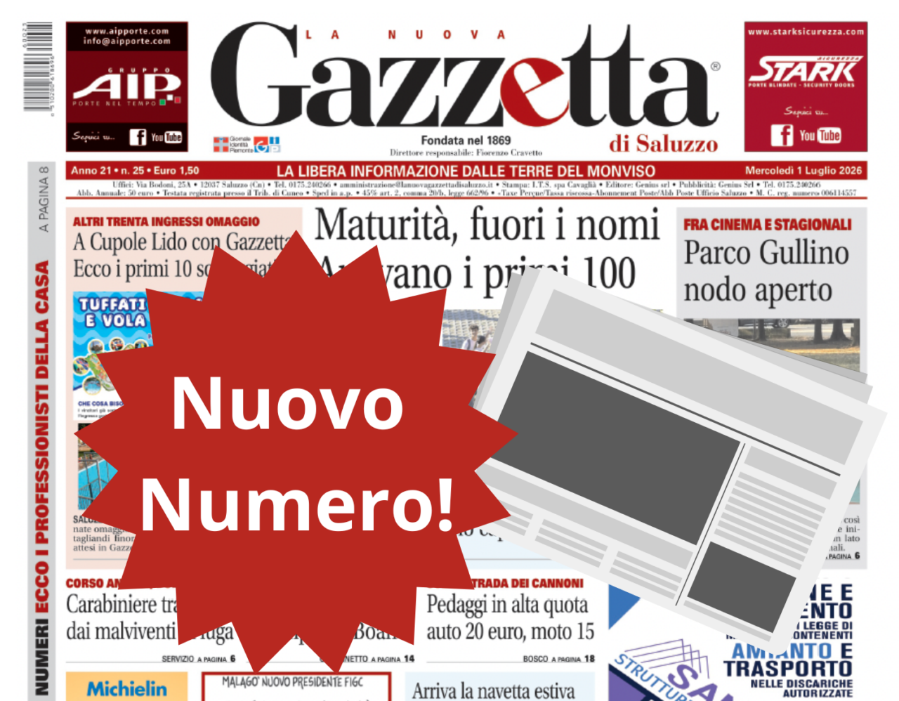 Nuovo Numero del 1 luglio in Edicola