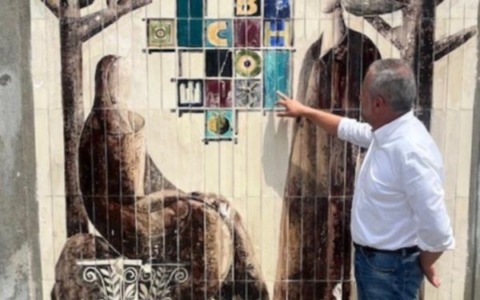 «Salviamo i murales di Piero Bolla» Appello per l’opera alla Rosa Bianca