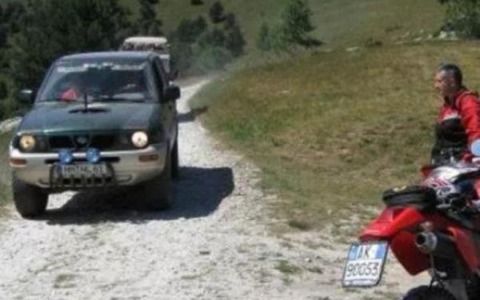 Pedaggio in alta quota sulla strada dei cannoni