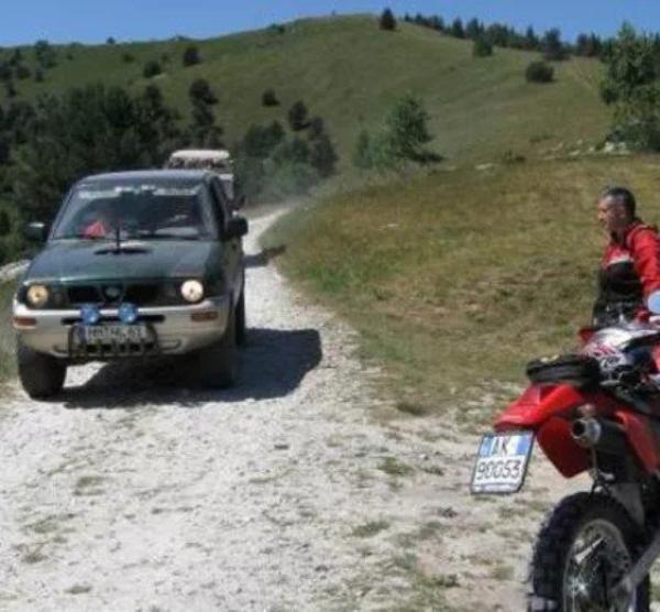 Pedaggio in alta quota sulla strada dei cannoni