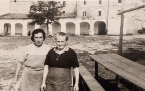 Così sotto il tendone di Valmala Gina cucinava per i pellegrini osteria chiotti