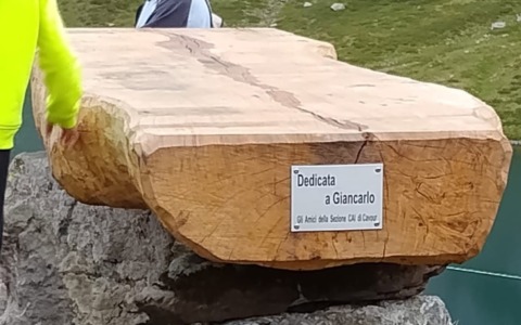 All’Alpetto una panchina dedicata a Giancarlo Menotti