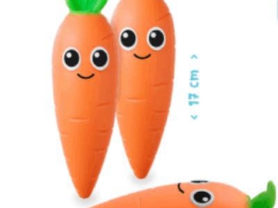 Allerta nei comuni: una carota giocattolo può contenere termolite