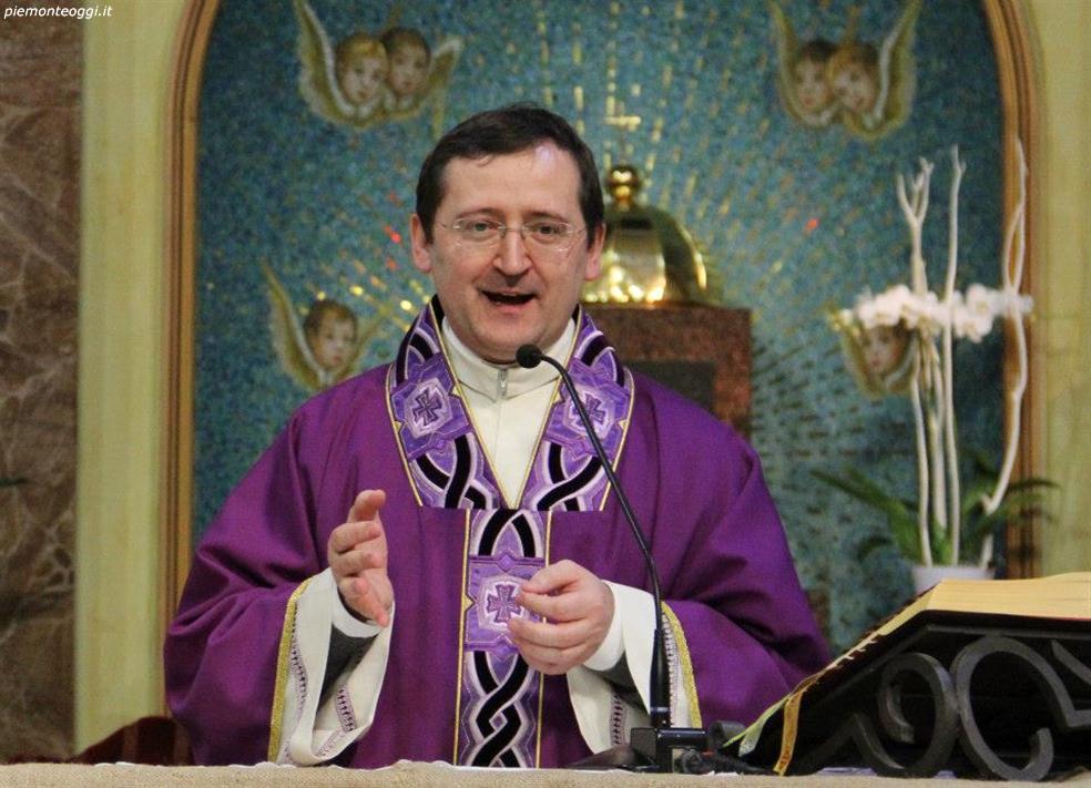 Il Vescovo di Saluzzo, monsignor Cristiano Bodo, a Lourdes
