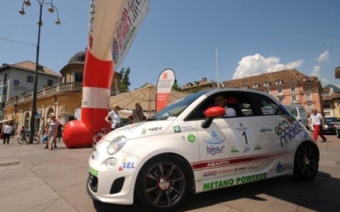 Le 500 Abarth in mostra a Brondello