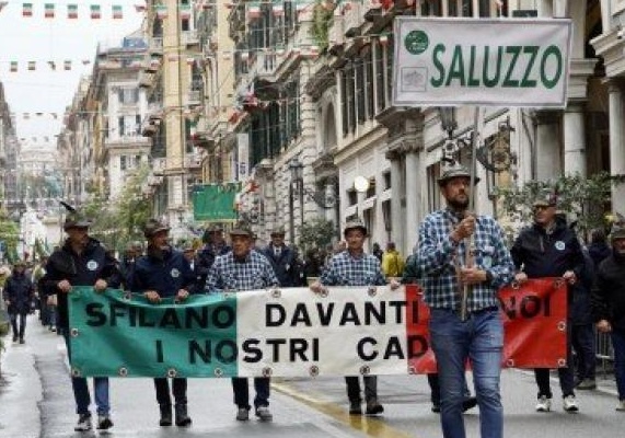 Gli alpini del 1° Raggruppamento si ritrovano domenica a Pinerolo