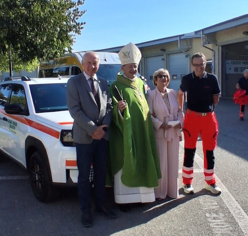 Nuova automedica elettrica per la Croce Verde di Saluzzo