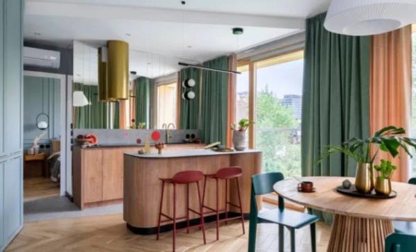 Materiali naturali e forme morbide la casa si intona al clima d’autunno