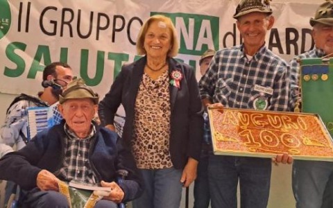 I 100 anni dell’alpino “Tistin” Signorile